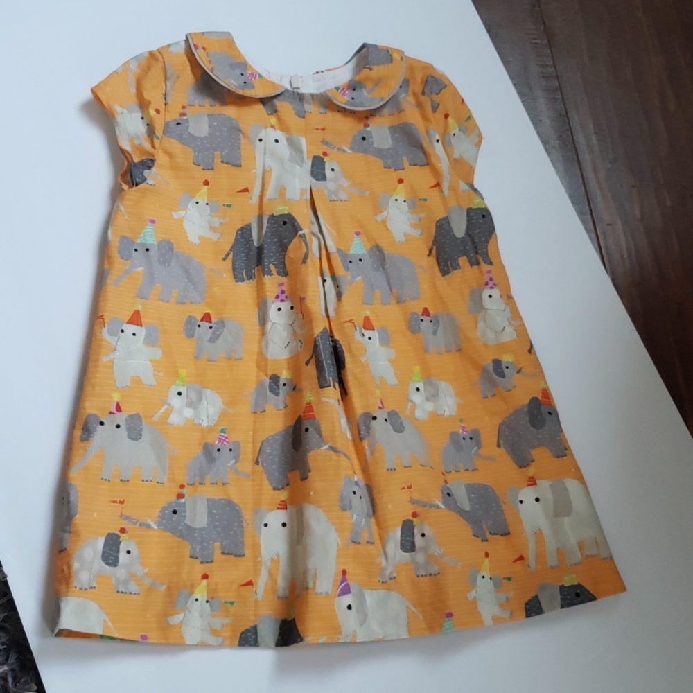 Jim Thompson 3y elephant party dress